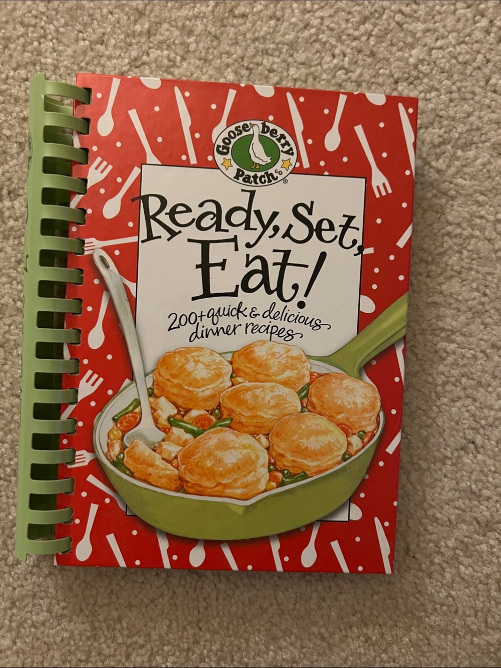 Gooseberry Patch Ready, Set, Eat! Cookbook -SFH–